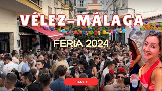 Day 1  SPAIN  Festival  Feria  VélezMálaga 2024 spain españa vlog feria malaga [upl. by Alael639]