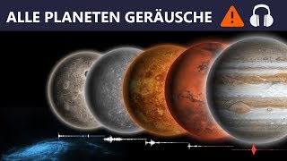 Alle mysteriösen Planeten Geräusche im Universum Kopfhörer anziehen [upl. by Kliber]