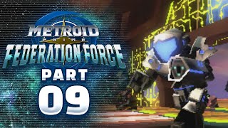 Metroid Prime Federation Force  Part 09 4Player [upl. by Alaecim]