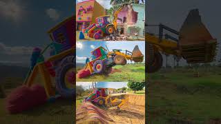 jcb excavator jcbcatoon jcbstunt shots trending tiktokvideo fu Khooniplace MrMaaz0707 [upl. by Udelle341]