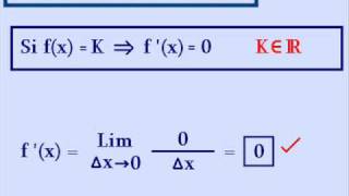 Derivadas Demostraciones 1 y 2 [upl. by Lesly]