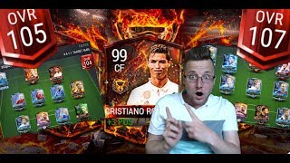 FIFA Mobile New 99 OVR Tournament Winner Cristiano Ronaldo Gameplay vs 107 OVR Insane Bicycle Goal [upl. by Lyudmila]