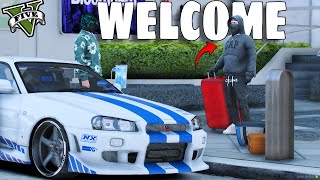 EPIK MOMENT  KEDATANGAN KEIZER UNTUK MENGAMBIL KEMBALI SKYLINE R34  GTA V ROLEPLAY [upl. by Proudfoot19]