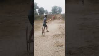 Village cricket shotsyoutubeshorts cricket [upl. by Lerim]