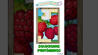 9000 Soluciones 36 Rompecabezas Matemático de Pentóminos Shorts puzzlegames [upl. by Ellemac]