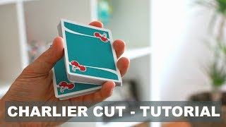 Partir as cartas com uma mão  Charlier Cut Tutorial [upl. by Nairbo]