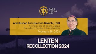 RVA Lenten Recollection with Archbishop Tarcisio Isao Kikuchi SVD [upl. by Ajani686]