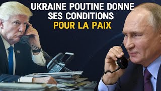 UKRAINE POUTINE DONNE SES CONDITIONS POUR LA PAIX [upl. by Daveta57]