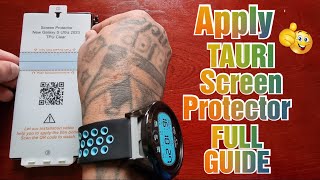 How to Apply the TAURI 2 Pack Screen Protector On the Samsung Galaxy S22 UltraS23 Ultra FULL GUIDE [upl. by Marka]