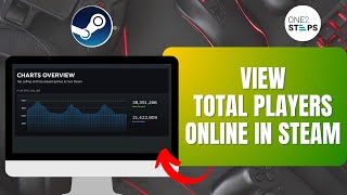 How to View Total Players Online on Steam EASY [upl. by Eirffej]