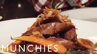 MUNCHIES Chefs Night Out with Andrew Carmellini [upl. by Nessy274]