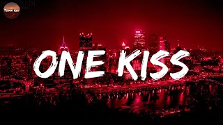 Calvin Harris Dua Lipa  One Kiss Lyrics [upl. by Gilles]