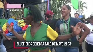 Bluefields celebra Palo de Mayo 2023  Nicaragua [upl. by Aramad489]