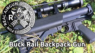 Crosman 2250 Buck Rail Review  Why Its The Ultimate Backpacker [upl. by Ellirpa]