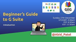 Beginners Guide to G Suite Introduction [upl. by Ardith]