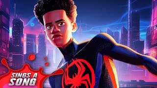 SpiderMan Miles Morales Sings A Song SPIDERMAN ACROSS THE SPIDERVERSE Superhero MCU Parody [upl. by Kiersten425]