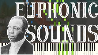 Scott Joplin  Euphonic Sounds 1909 Ragtime Piano Synthesia [upl. by Meurer647]