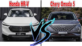 2023 Chery Omoda 5 vs 2023 Honda HRV [upl. by Rosalind]