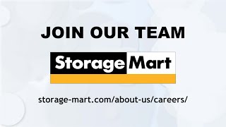 Find a career at StorageMart today [upl. by Anialed]