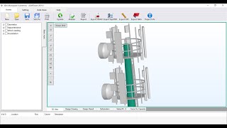 Example 1 How to design a 30m monopole with circular platform TIA222G or H using ASMTower [upl. by Aitetel693]