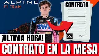 🔴 ¡BOMBAZO FRANCO COLAPINTO TIENE EL CONTRATO DE ALPINE EN SUS MANOS 💥🏎️ [upl. by Donelson]