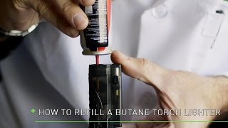 How to Fill a Butane Torch Lighter [upl. by Bubalo]