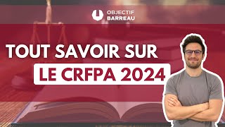 CRFPA  REPLAY Tout savoir sur le CRFPA 2024 [upl. by Yornek803]