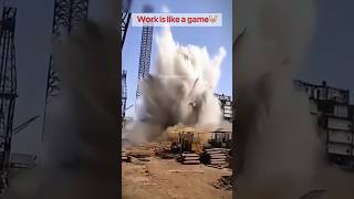 Work is like a game🤡 adamrose funny constructioncomedy construction [upl. by Marga295]