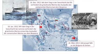 Die Balkankriege von 1912  1913 [upl. by Magnusson]