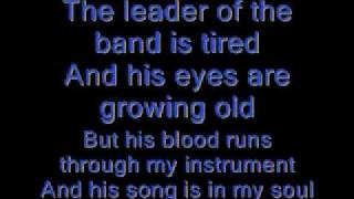 Dan Fogelberg Leader of the band lyrics [upl. by Esydnac]