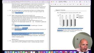 Economie examen 2024  eerste tijdvak  15 mei 2024  Opgave 5 Toerisme [upl. by Zullo144]