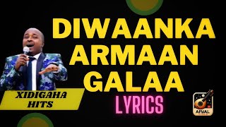 Maxamad Bk  Armuu I dillaa cishqiquu  love song  Lyrics [upl. by Ademla445]