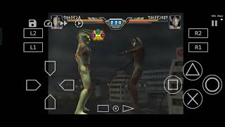 Ultraman Fighting Evolution 3 UFE3 Ultraman Ace Vs Ultraman Taro [upl. by Dymphia]