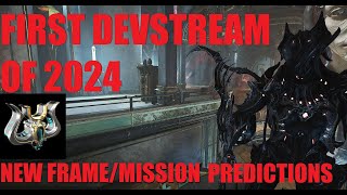 WARFRAME NEW STUFF First 2024 Devstream BingoPredictions  Whispers In The Wall [upl. by Yves]