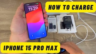 How to Charge iPhone 15 Pro amp Pro Max [upl. by Nameerf]