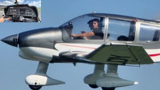 Murissement en DR400 🛩️ Piloter un avion à seulement 20 ans [upl. by Gagnon]