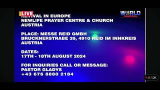 Revival In Europe Newlife prayer Centre and Church Austria 17Th  18Th August 2024 [upl. by Llehcor]