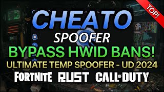 HWID Spoofer Tutorial with Cheato Spoofer ONE CLICK UNBANS IN 2024 [upl. by Drawyah]