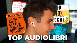 Top 7 Audiolibri da Ascoltare ASSOLUTAMENTE 🎧 [upl. by Sherrod240]