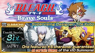 Summoning For Beyond Bankai Gin  5 STAR Ticket  Bleach Brave Souls [upl. by Enelad]