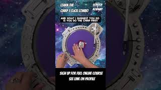 8 Learn the Chirp 1 Click Flare Combo in under 60 seconds with this Scratch DJ tutorial [upl. by Jessie]