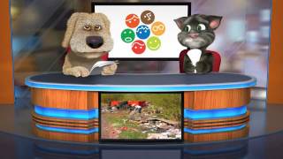 Talking Tom and Ben News World Cleanup 2012 [upl. by Haididej]