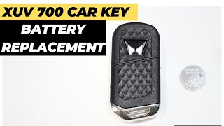 Mahindra XUV 700 Key Fob BATTERY Replacement  Easy DIY Guide [upl. by Threlkeld]