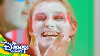 ZOMBIES  Zombie MakeUp Challenge 💄 Disney Channel UK [upl. by Ellerahs]