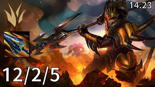 Jarvan IV Jungle vs Master Yi  EUW challenger  Patch 1423 [upl. by Regnij673]