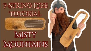 Misty Mountains  Tutorial for 7String Lyre [upl. by Candide241]