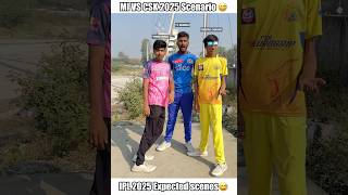 MI VS CSK 2025 IPL😅 ft Bumrah Chahar amp Ms dhoni shorts cricket [upl. by Schulze]