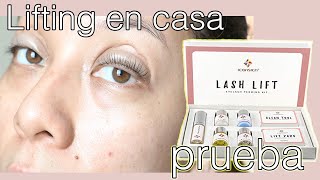 Kit lifting pestañas en casa  Lash lift Iconsigh [upl. by Nwahsal]