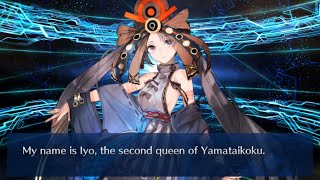 FateGrand Order  Iyo Summon Voice line [upl. by Nnahgem724]