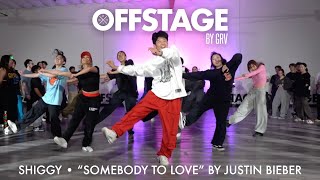 Shiggy choreography to “Somebody to Love” by Justin Bieber at Offstage Dance Studio [upl. by Ahsyekat]